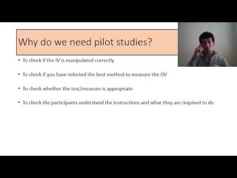 pilot study