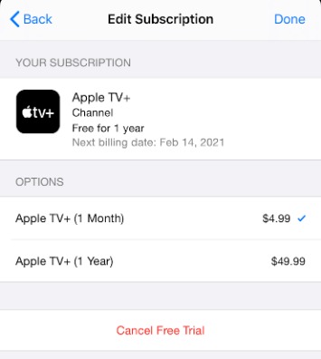 cancel apple subscriptions